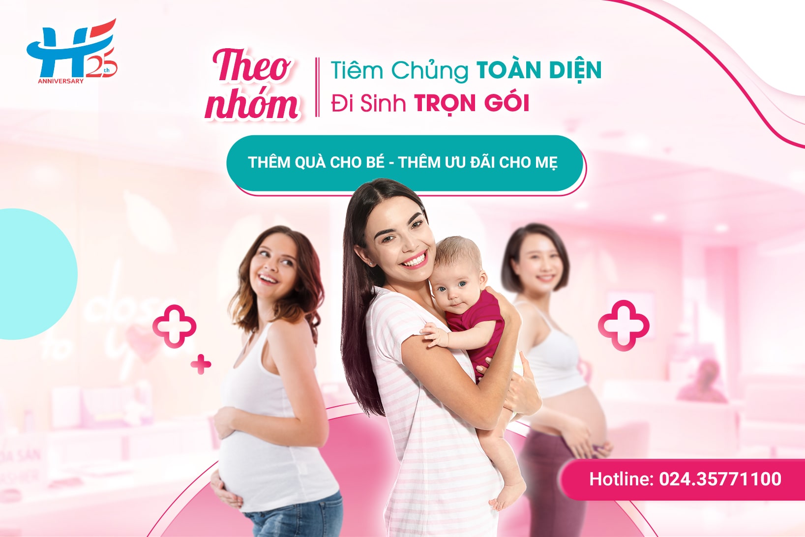 mua gói thai sản và BBC theo nhóm